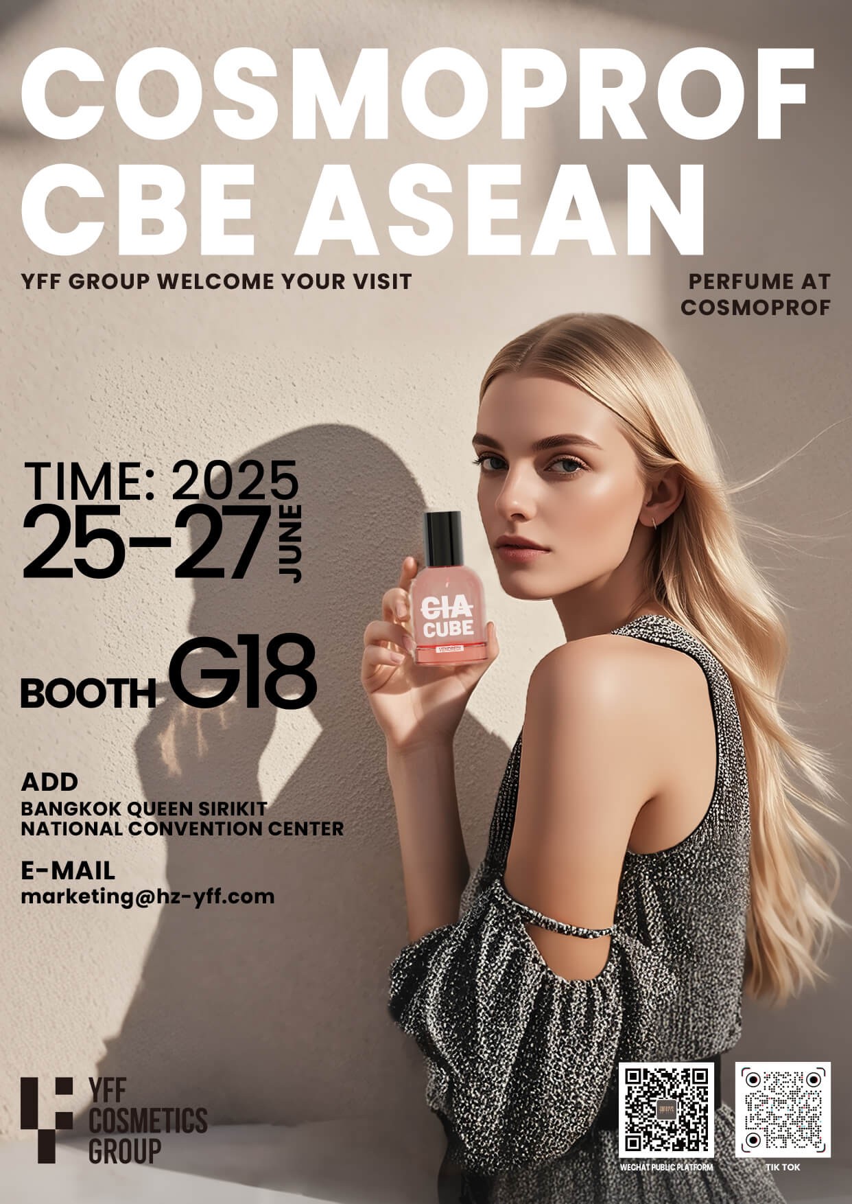 Yufan Group Cosmoprof CBE ASEAN 2025 in Bangkok Yufan Group Cosmoprof CBE ASEAN 2025 in Bangkok